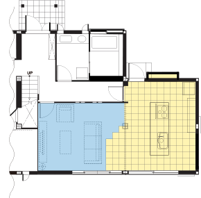 これまでの住まいの間取り1F