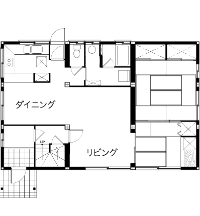 これまでの住まいの間取り