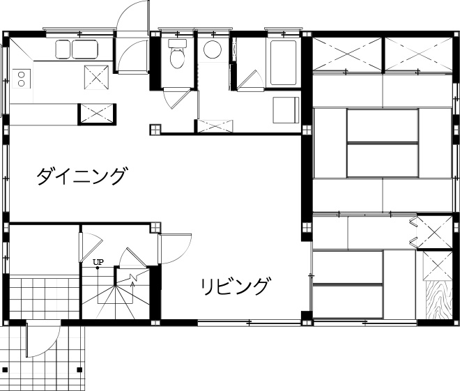 これまでの住まいの間取り