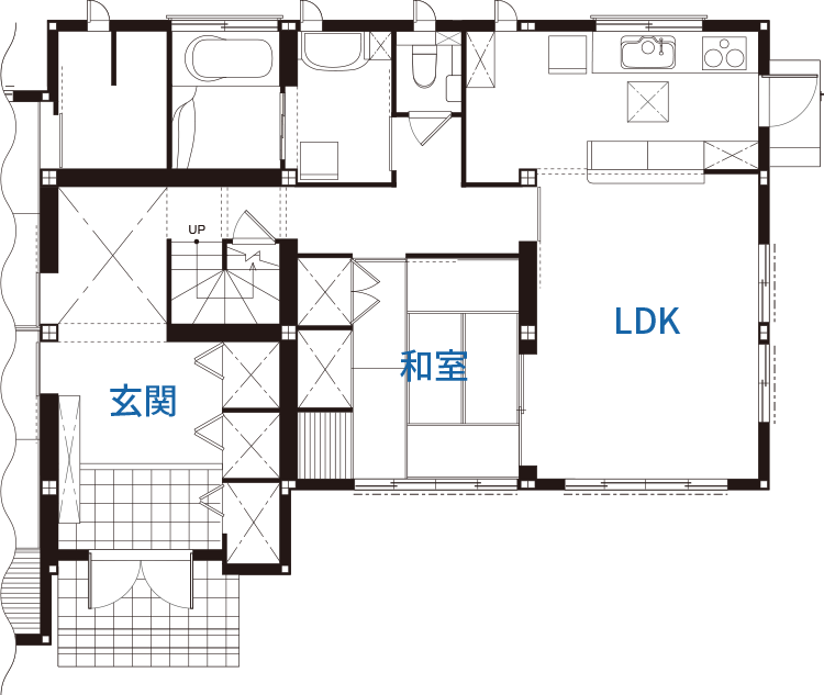 これまでの住まいの間取り