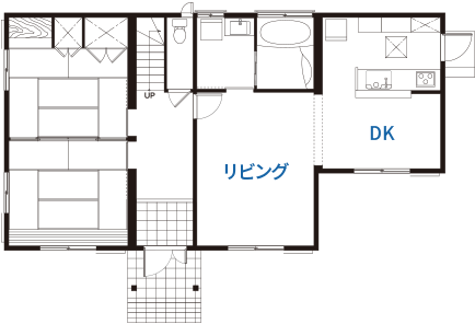 これまでの住まいの間取り