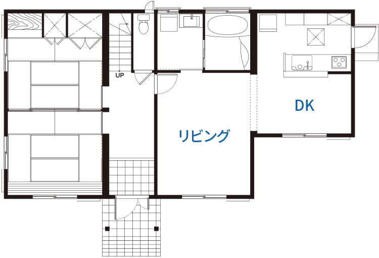 これまでの住まいの間取り