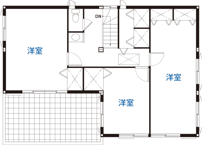 これまでの住まいの間取り