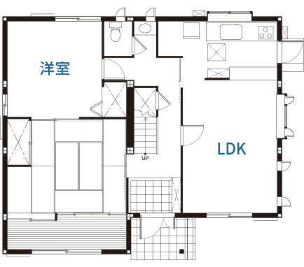 これまでの住まいの間取り