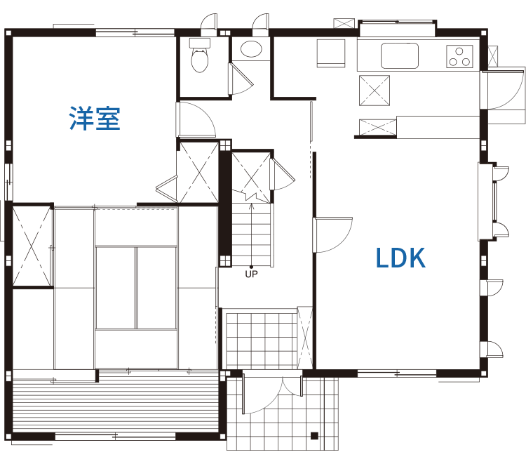 これまでの住まいの間取り