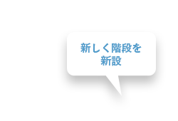 新しく階段を新設