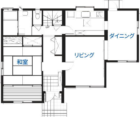 これまでの住まいの間取り